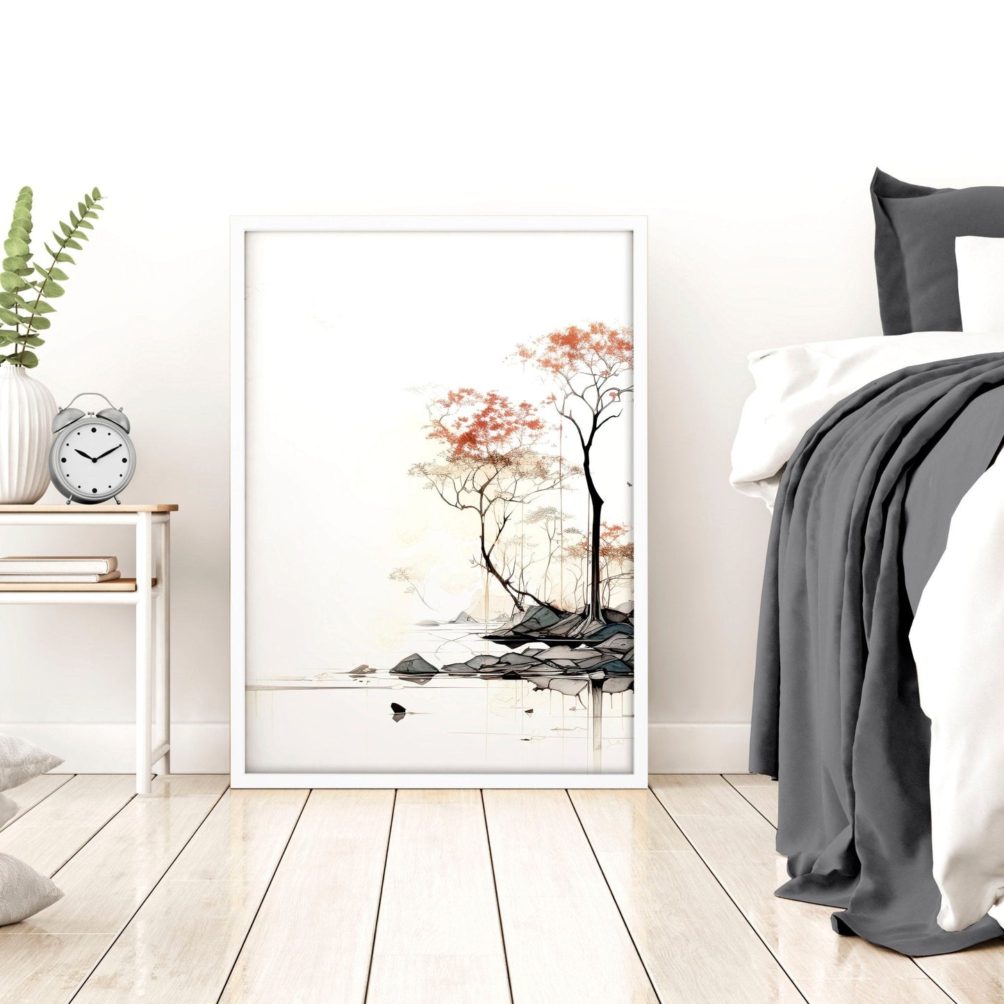 Chinese Wall Art | Set of 3 Asian Inspired Wall art Prints