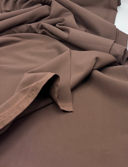 Chocolate Active Sculpting Sportswear Fabric