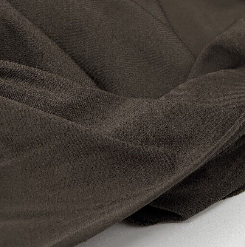 Plain Chocolate ITY Fabric 4 Way Stretch