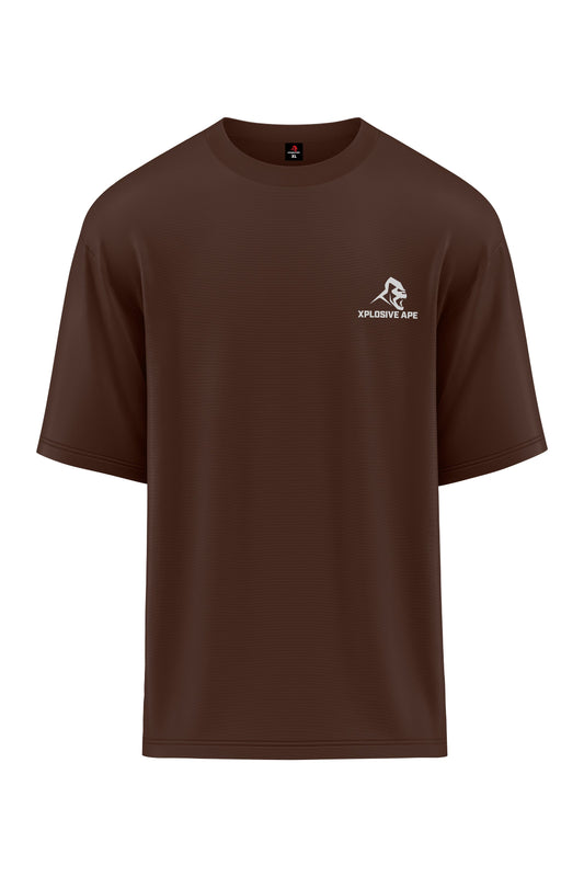 XAPE Classic Oversized Tee - Chocolate
