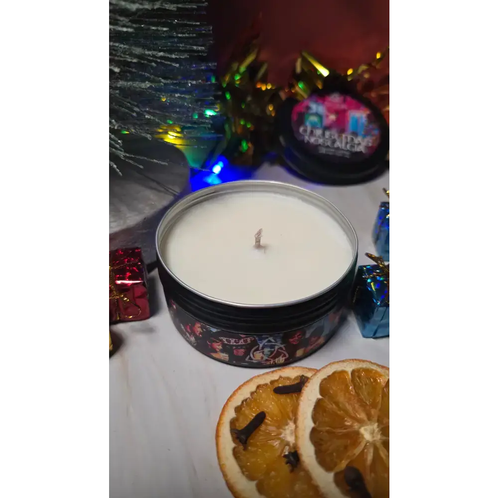 Christmas Nostalgia - Christmas Tin Candle