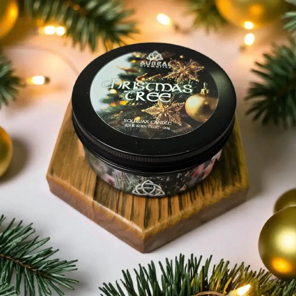 Christmas Tree - Christmas Tin Candle