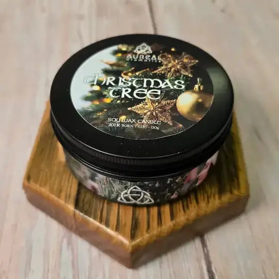Christmas Tree - Christmas Tin Candle