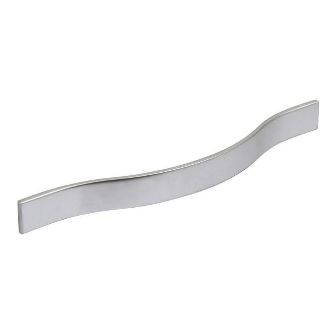 Polished Chrome & Nickel Cabinet Handle – M4TEC Turnberry L8