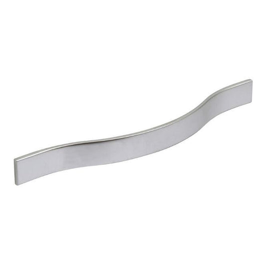 Polished Chrome & Nickel Cabinet Handle – M4TEC Turnberry L8