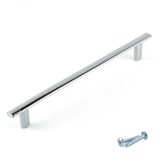 M4TEC Carrbridge Slimline Handle – Chrome Cabinet, Drawer & Cupboard Handle (E4 Series)