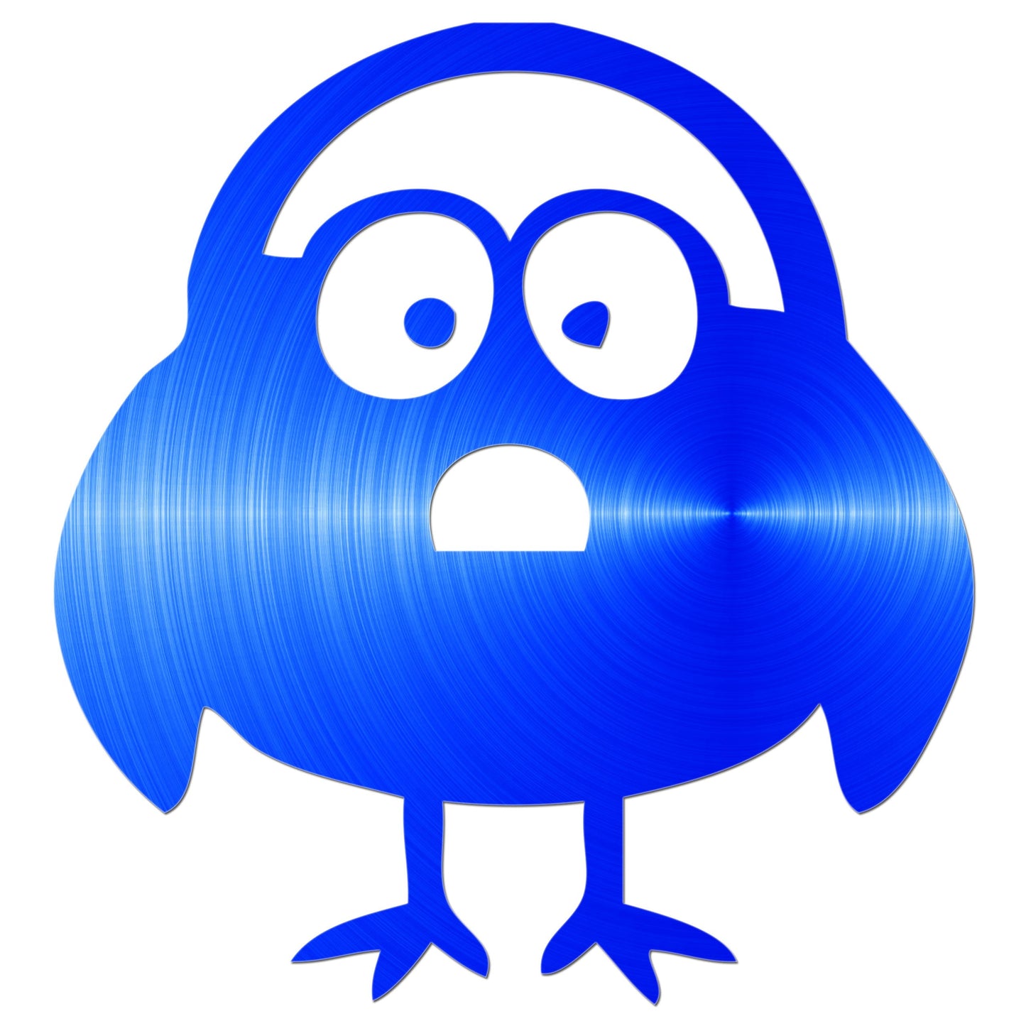 Funny Cartoon Bird Sticker