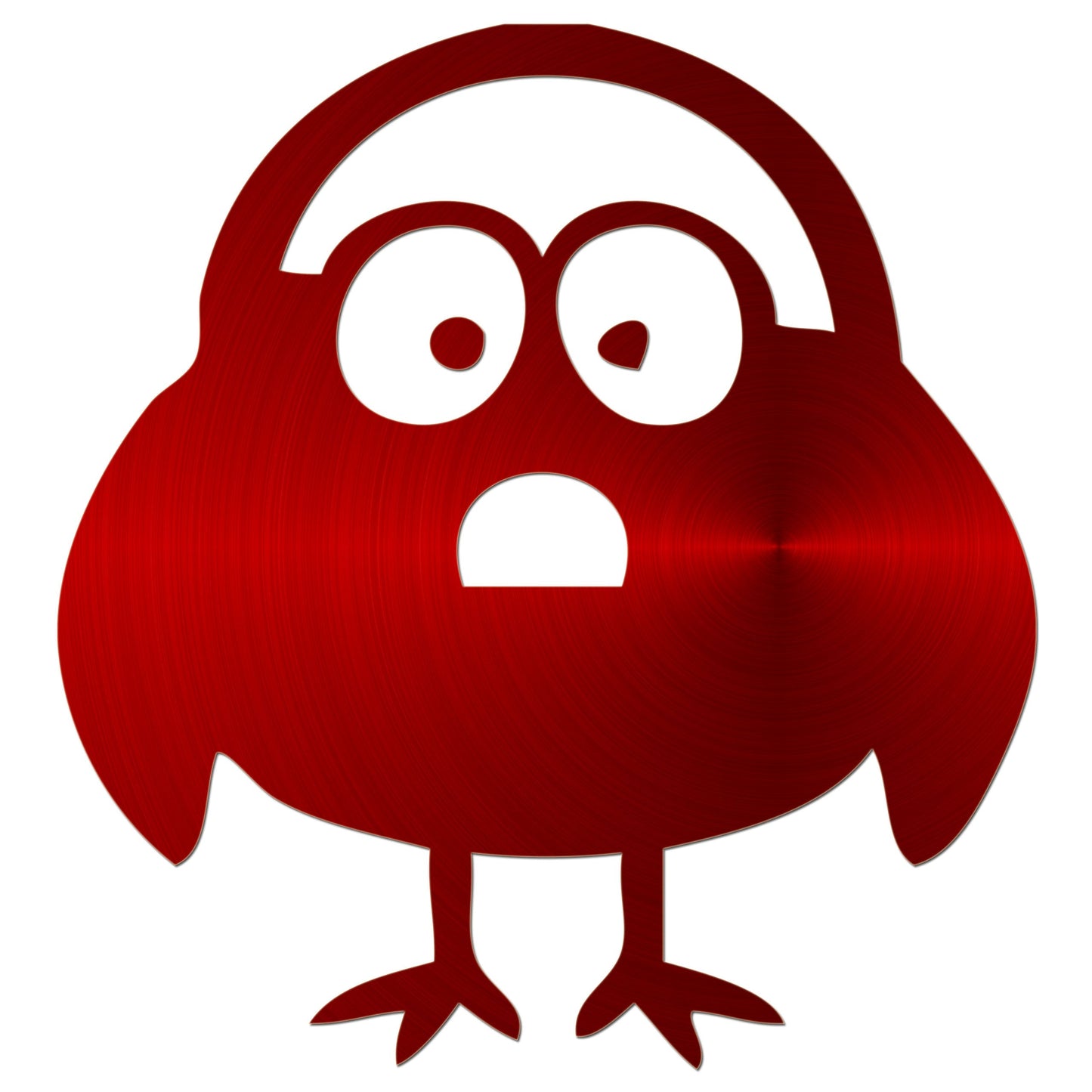 Funny Cartoon Bird Sticker