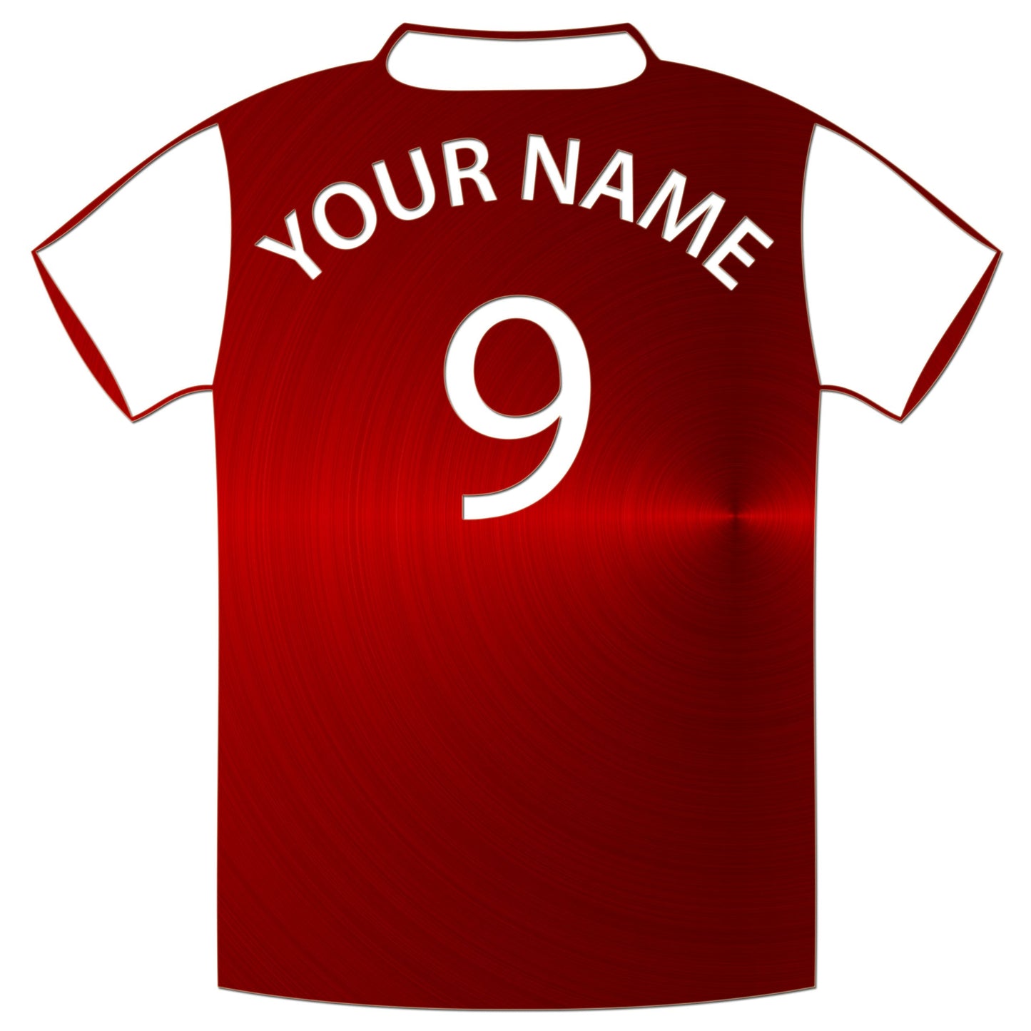 Personalised Football Shirt Sticker