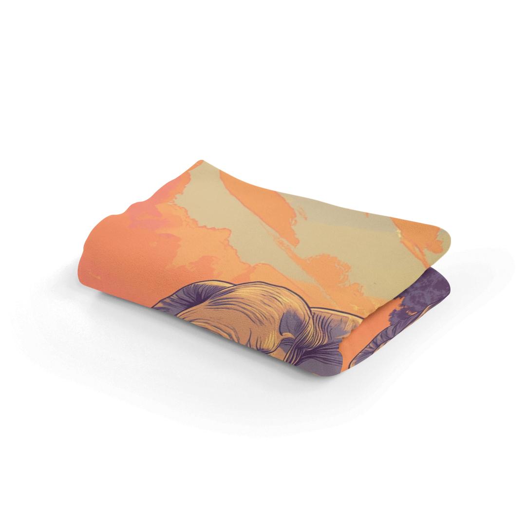 Elephants' Journey Blanket
