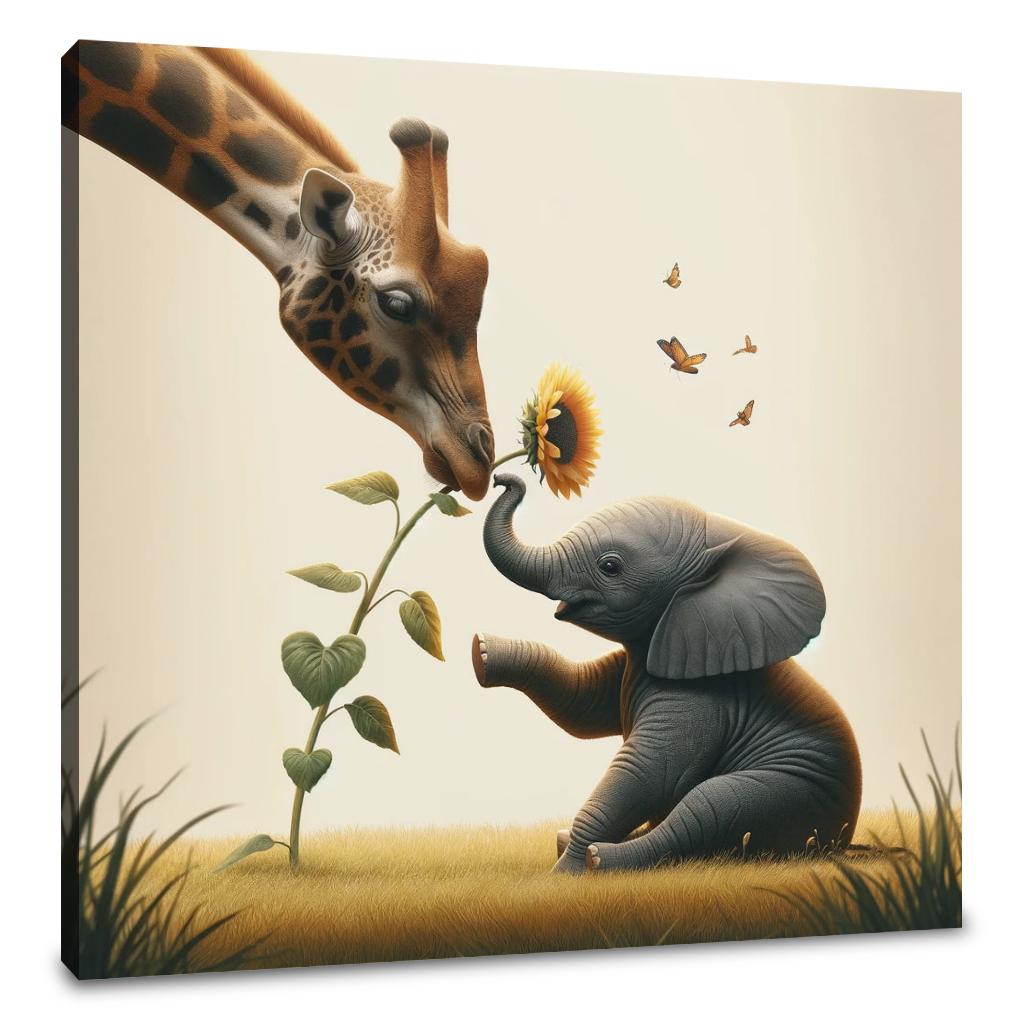 Sunflower Safari Bond Canvas