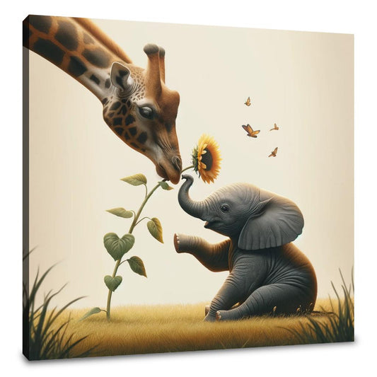 Sunflower Safari Bond Canvas