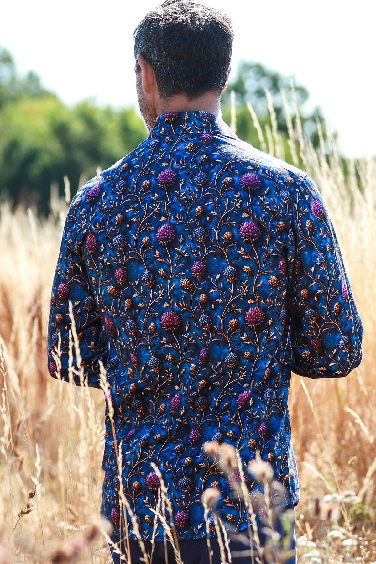 Highland Thistles Print Shirt