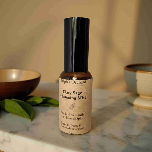 Clary Sage Cleansing Mist - Natural Smoke-Free Room Spray (30ml)