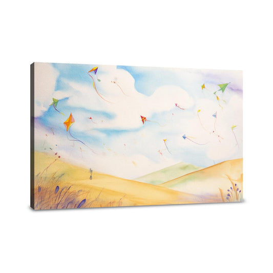 Kites in the Wind Canvas