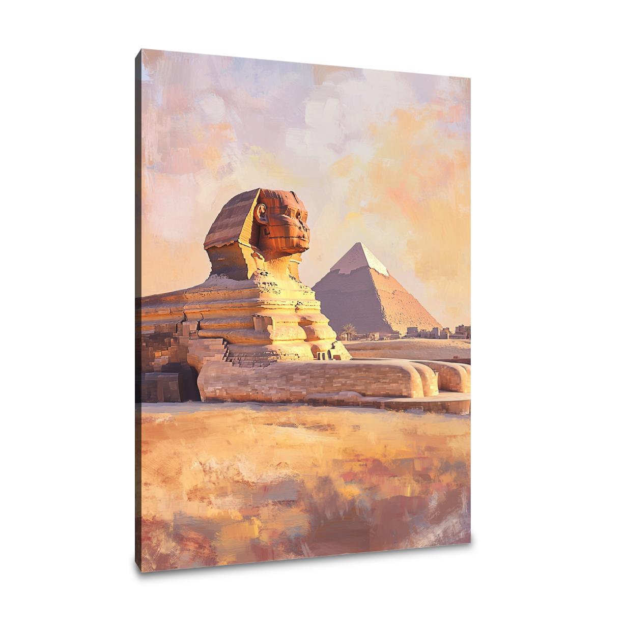 Giza Sunrise Canvas