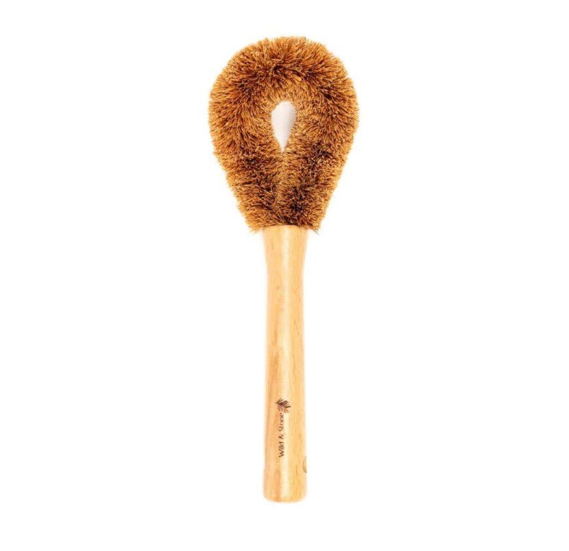Coconut Fibre Plastic Free Kitchen Dish Brush, Eco Friendly Washing Brush