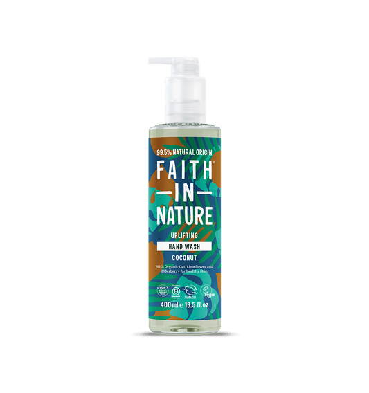 Coconut Hand Wash 400ml – 99.5% Natural Origin with Organic Coconut Oil