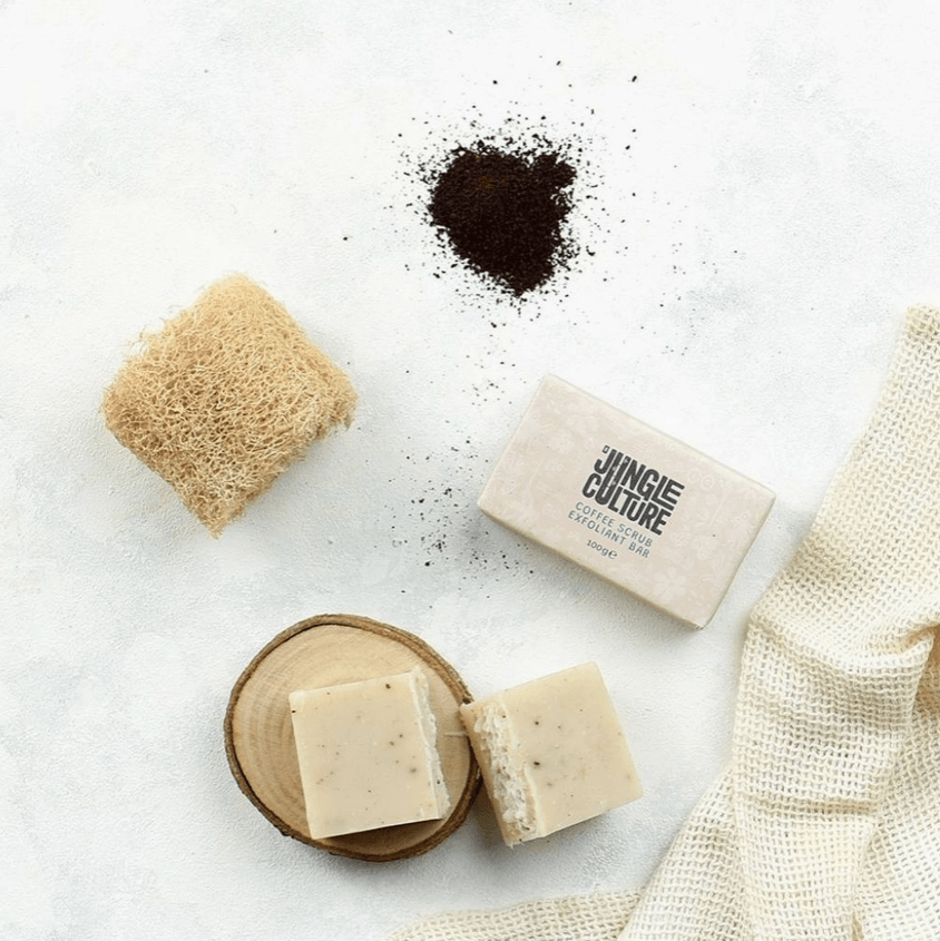 Coffee Scrub Natural Eco Exfoliant Body Soap For Soft Clean Skin
