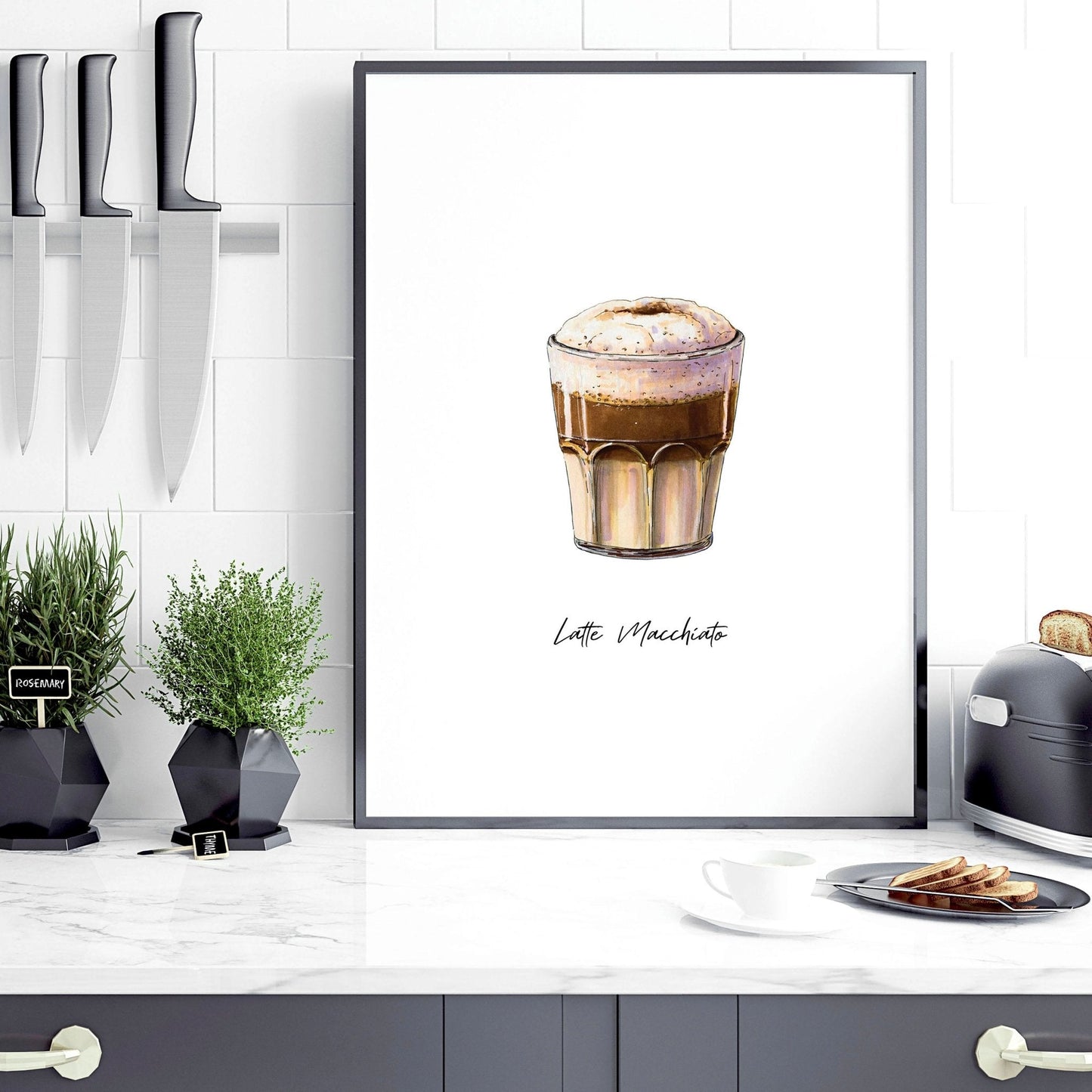 Coffee Shop decorations | set of 3 wall art prints