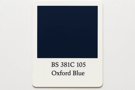 British Standard  381C 105 Oxford blue 400ml Aerosol Available in any Finish