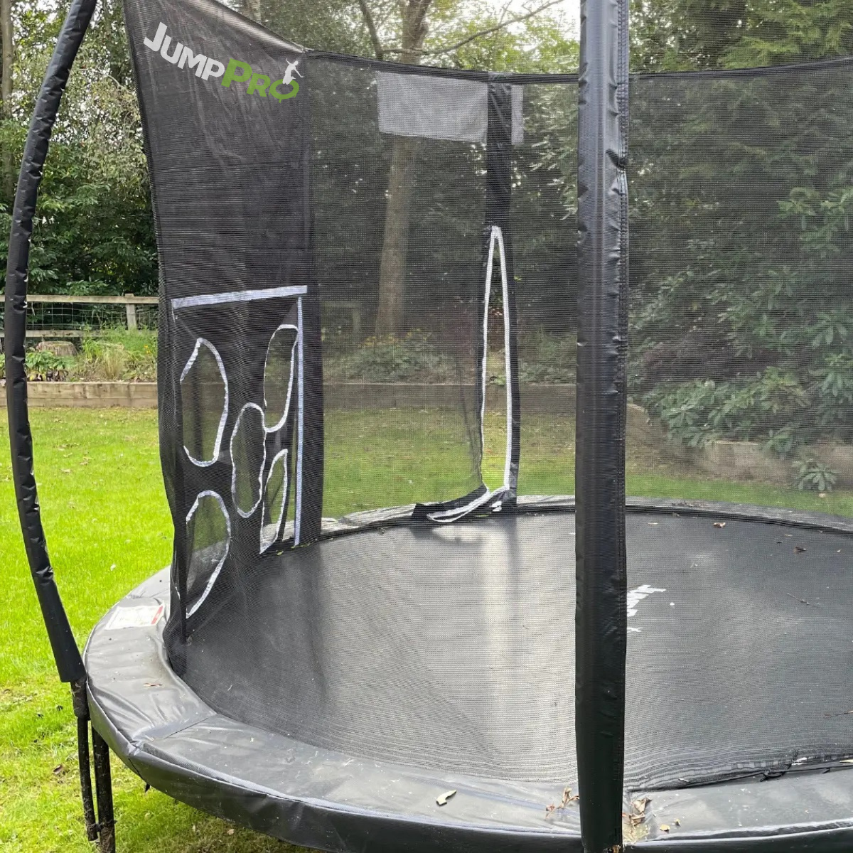 JumpPRO® Trampoline Goal (Large) - The Only Trampoline Football Goal in the World!