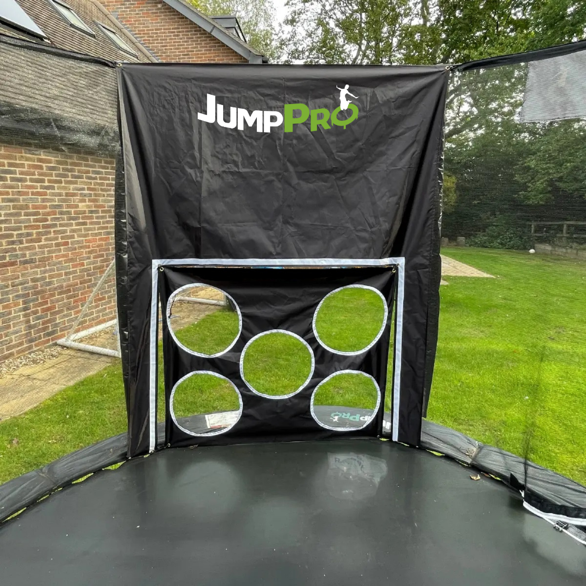JumpPRO® Trampoline Goal (Medium) - The Only Trampoline Football Goal in the World!