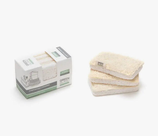 Compostable Sponges - Pack of 3