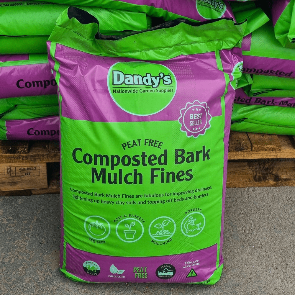 Composted Mulch Bark Fines