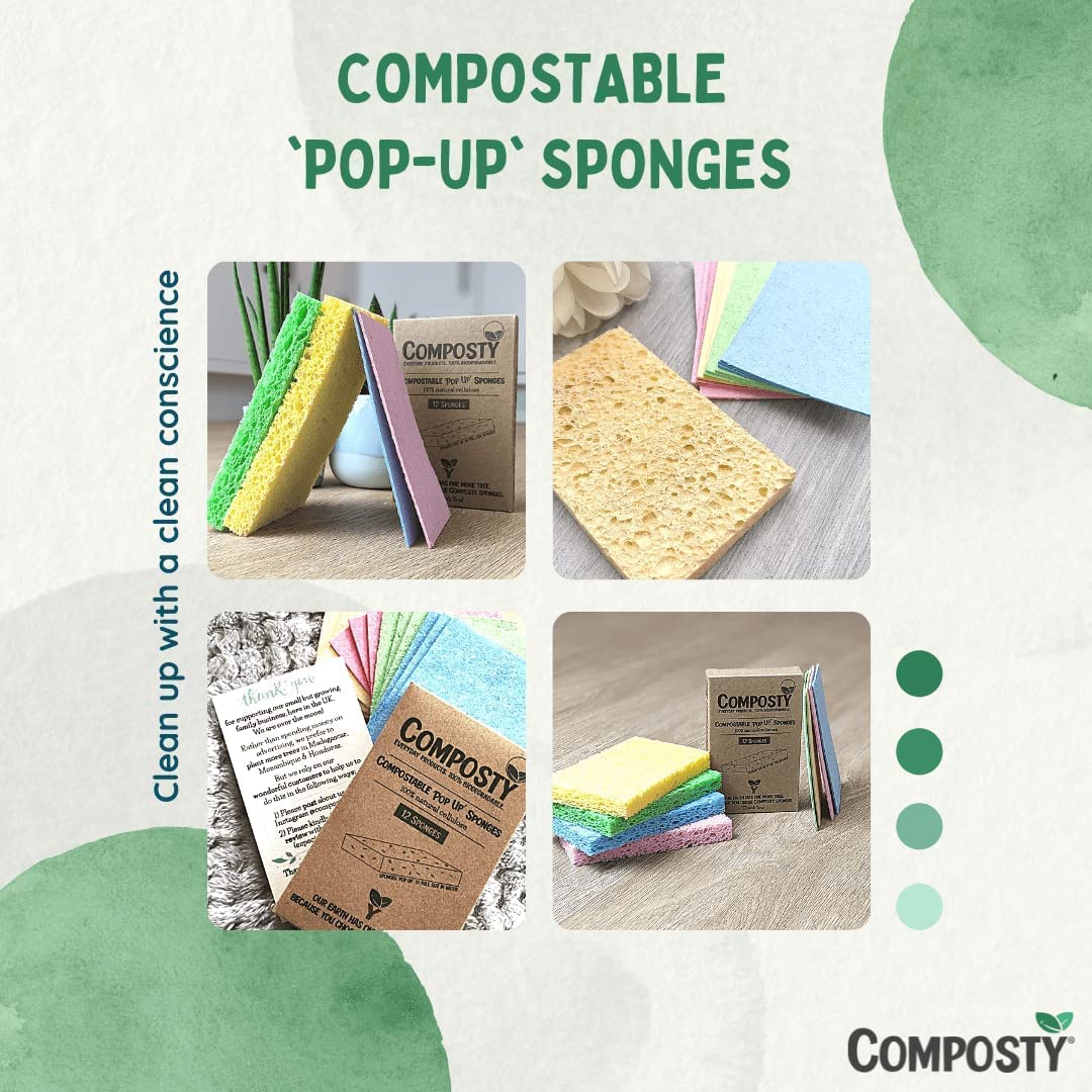 Magic ‘Pop-Up’ Eco Sponges