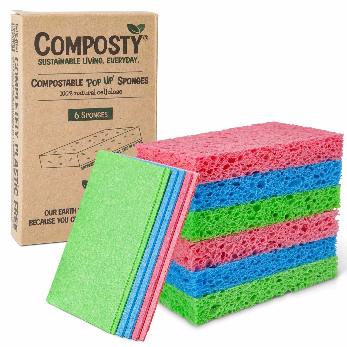 Magic ‘Pop-Up’ Eco Sponges