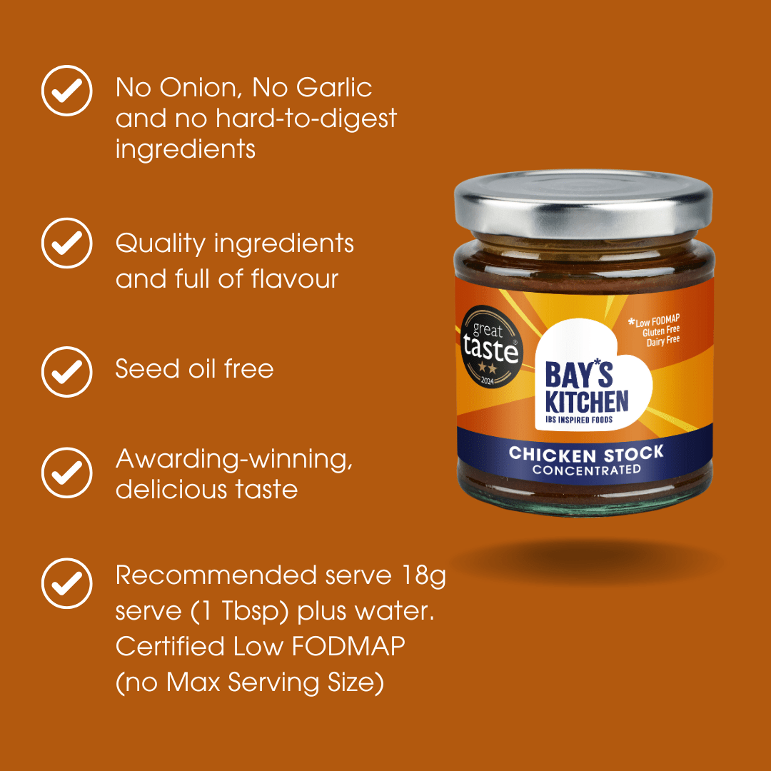 Concentrated Chicken Stock 200g – Low FODMAP, Gluten Free & Dairy Free