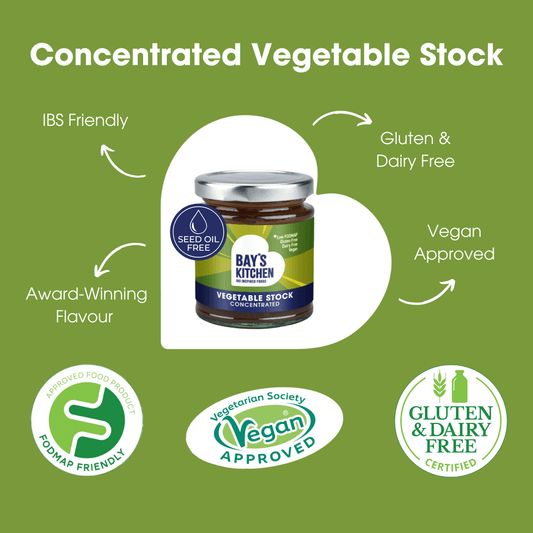 Concentrated Vegetable Stock 200g – Low FODMAP, Gluten Free & Vegan