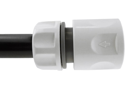 Female Hose Connector With Stop, 1/2" or 5/8" Hose, WL