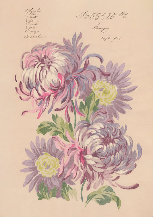 No.107 - Connie Blooms 1905 - Vintage Archive Poster Prints