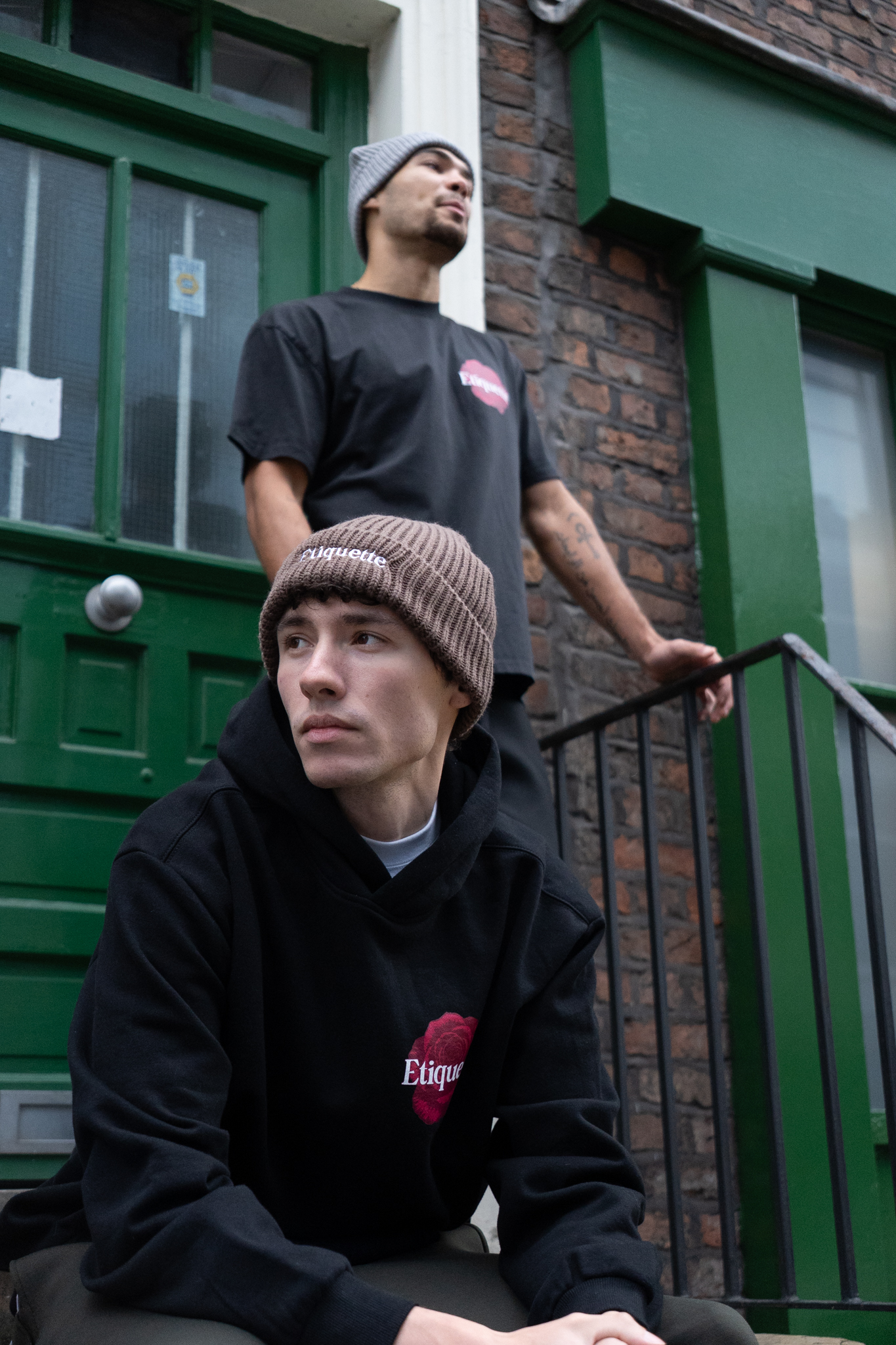 Ribbed Beanie - Walnut