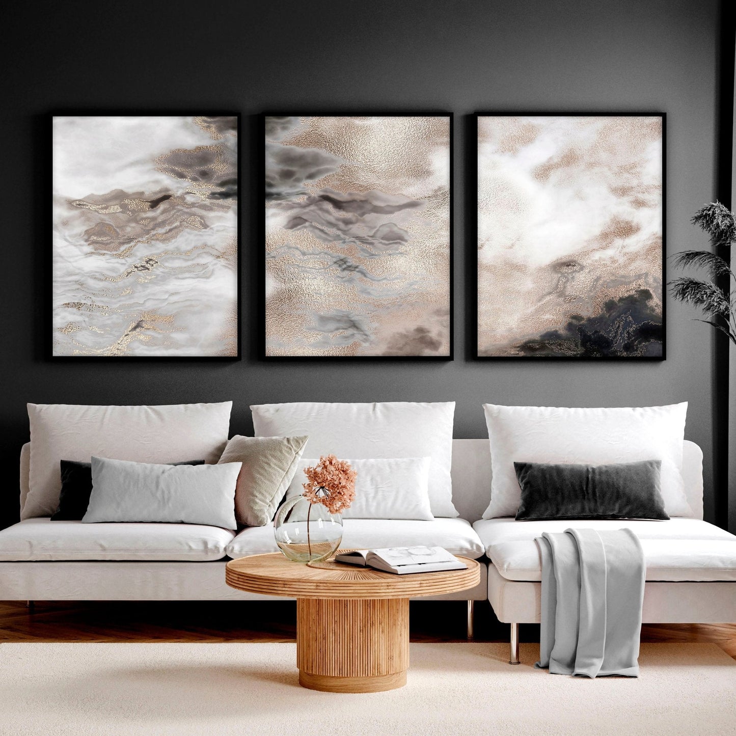 Home decor items | set of 3 Neutral wall art prints