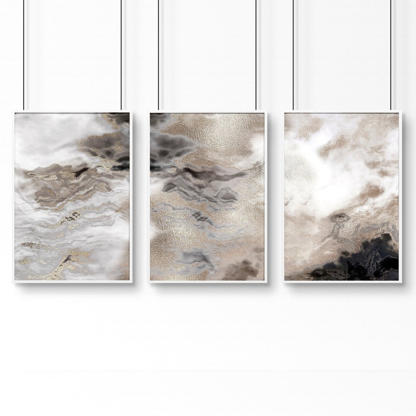 Home decor items | set of 3 Neutral wall art prints
