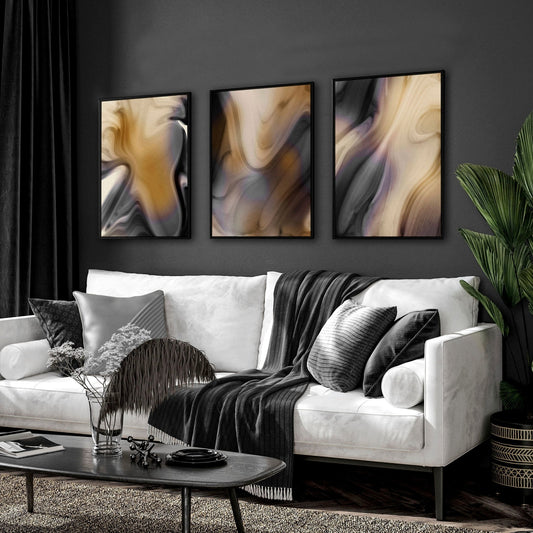 3 Wall Art Set | Contemporary wall art prints