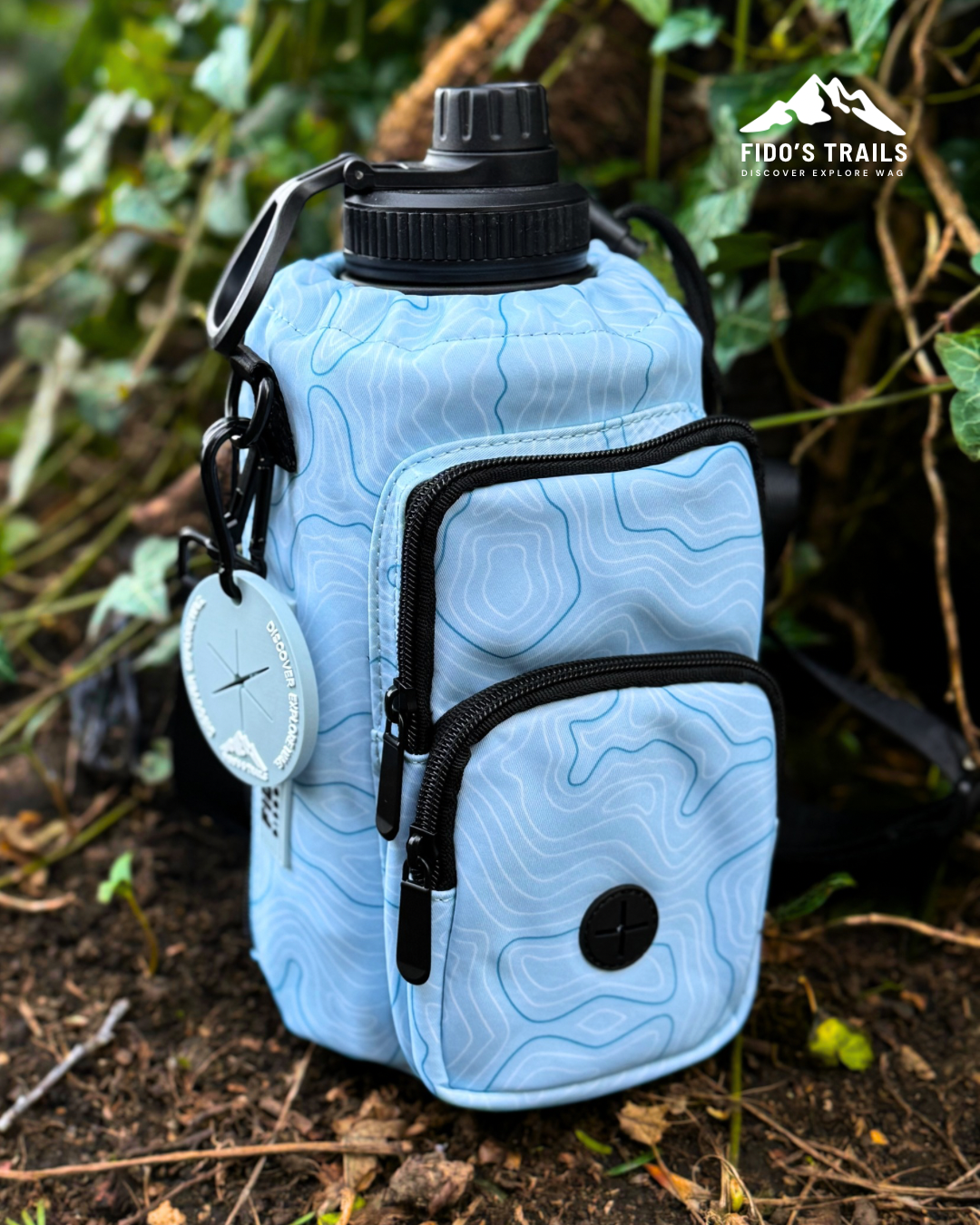 Contour Trail Bottle Bag – Crossbody Dog Water Bottle Bag