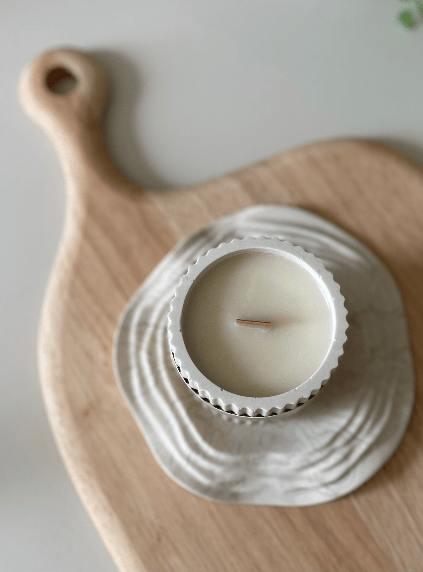 Cookie Crumbs Stoneware Soy Candle – Warm Scandi-Inspired Aroma