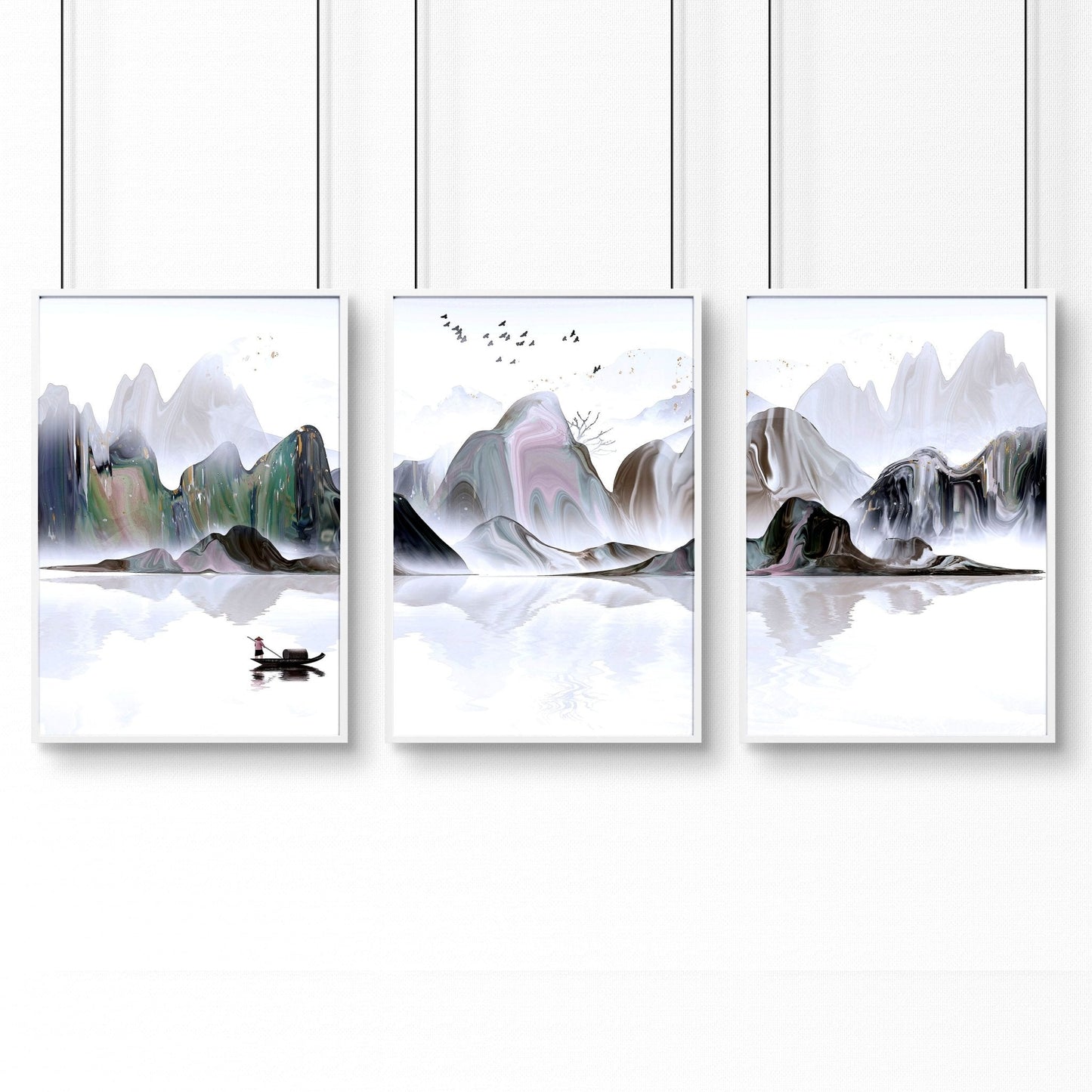 Cool office decor | set of 3 wall art prints
