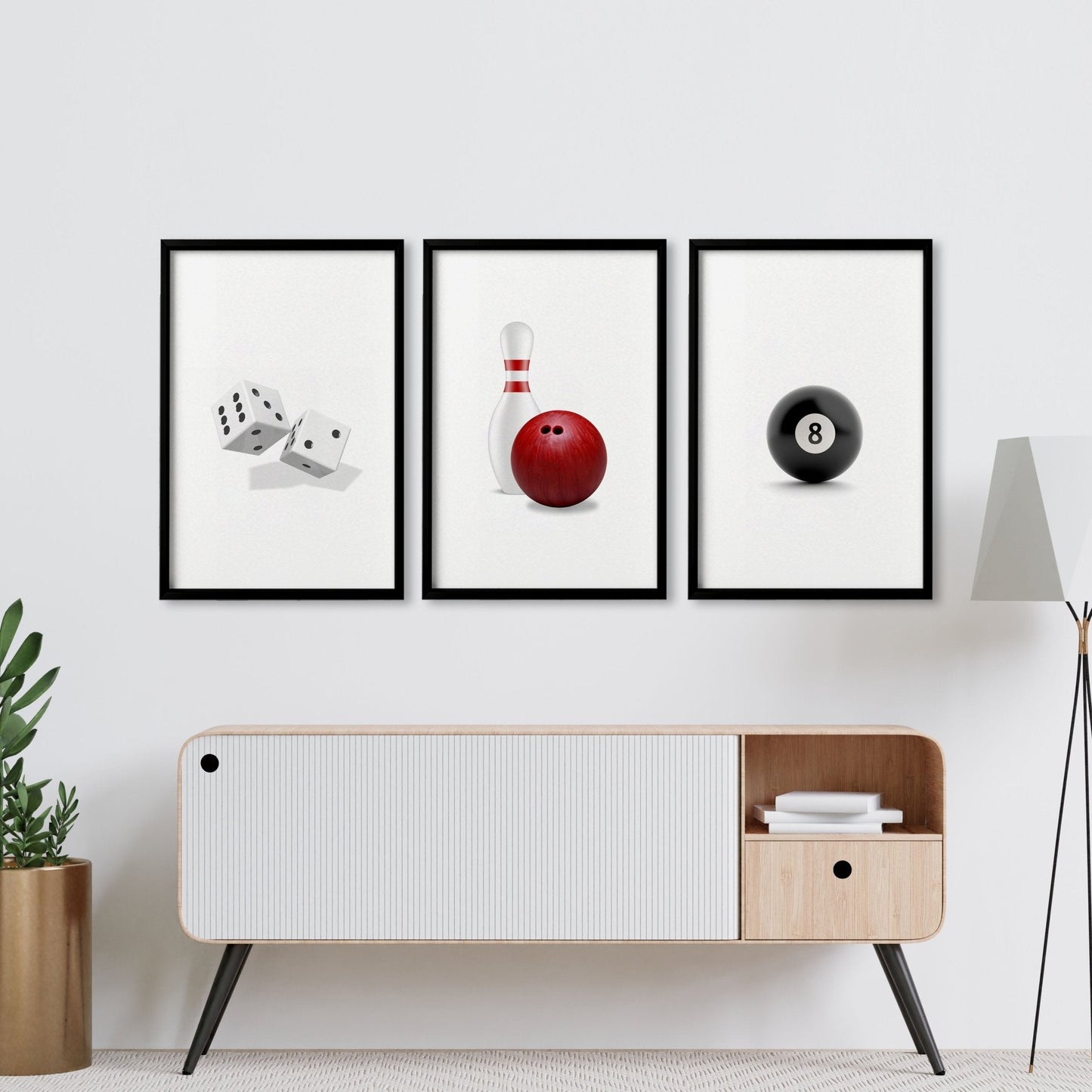 Cool Wall Art | Set of 3 Pop Wall art Prints