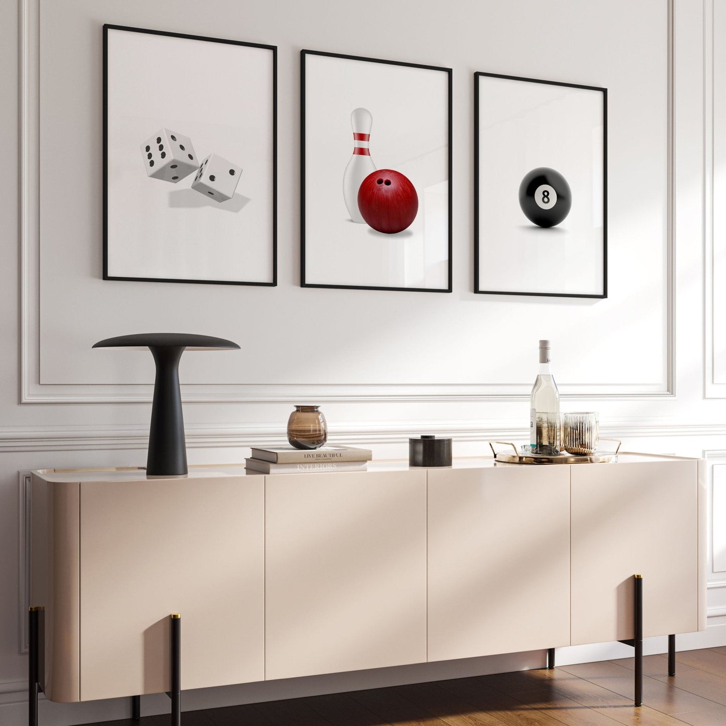 Cool Wall Art | Set of 3 Pop Wall art Prints