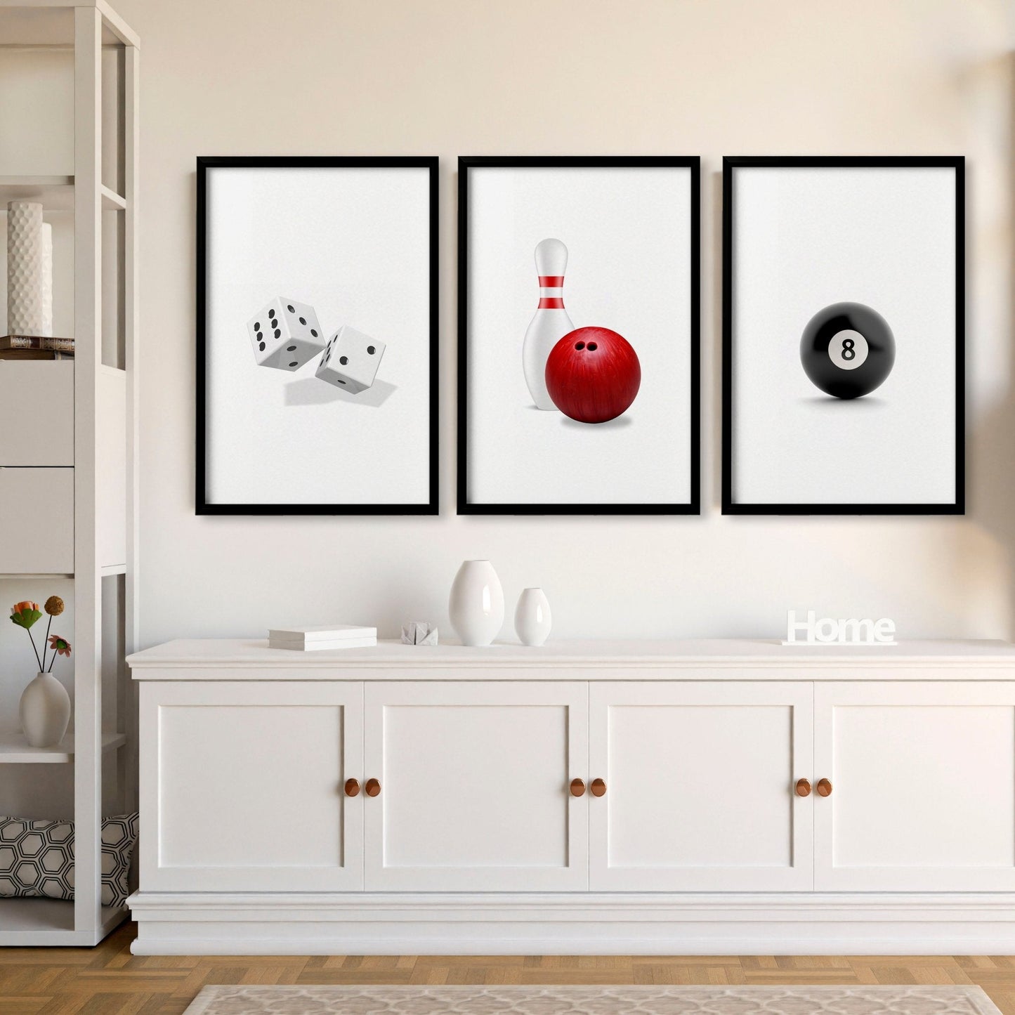 Cool Wall Art | Set of 3 Pop Wall art Prints