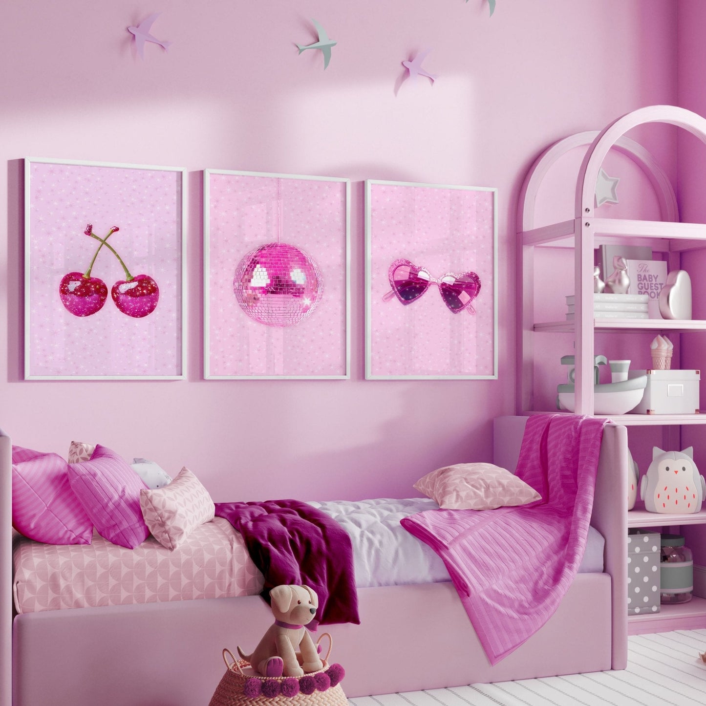 Cool Wall Decor For Teens | Set of 3 Pop Wall art Prints