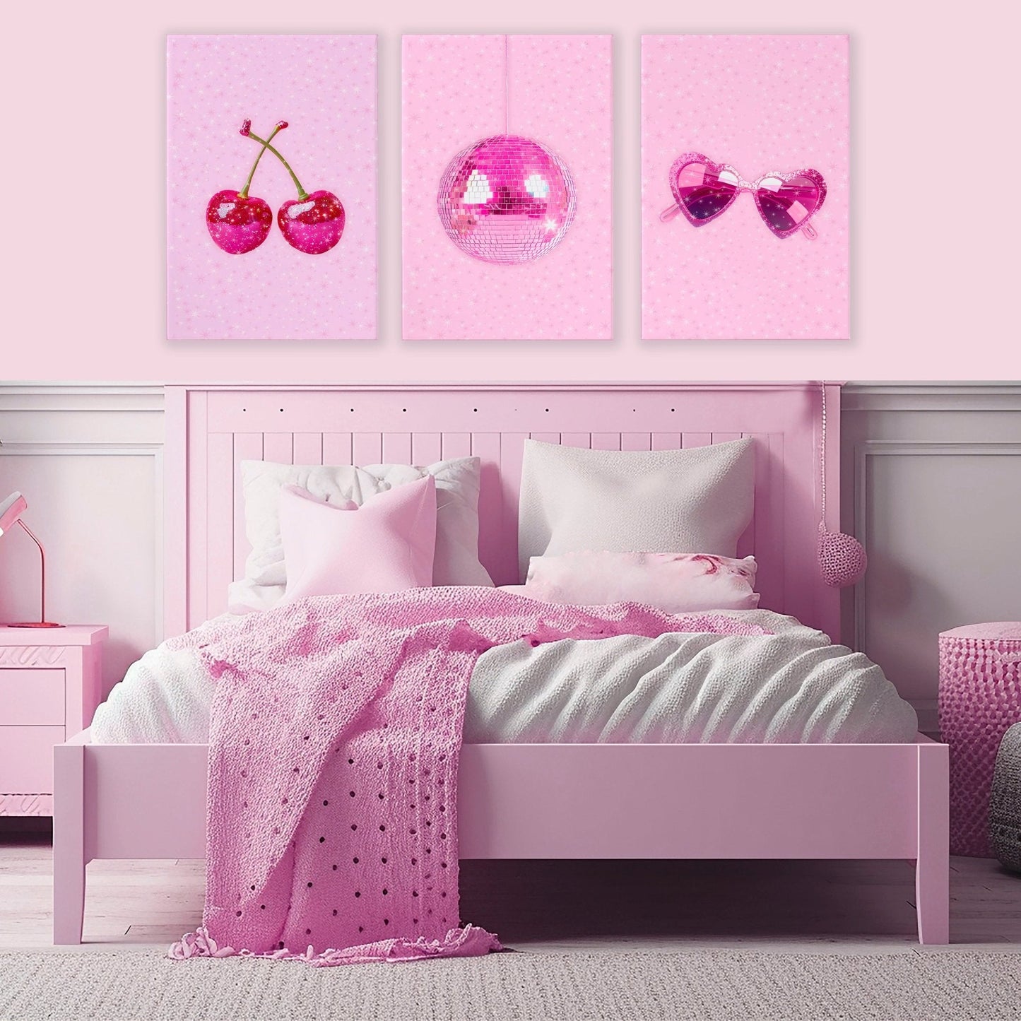 Cool Wall Decor For Teens | Set of 3 Pop Wall art Prints