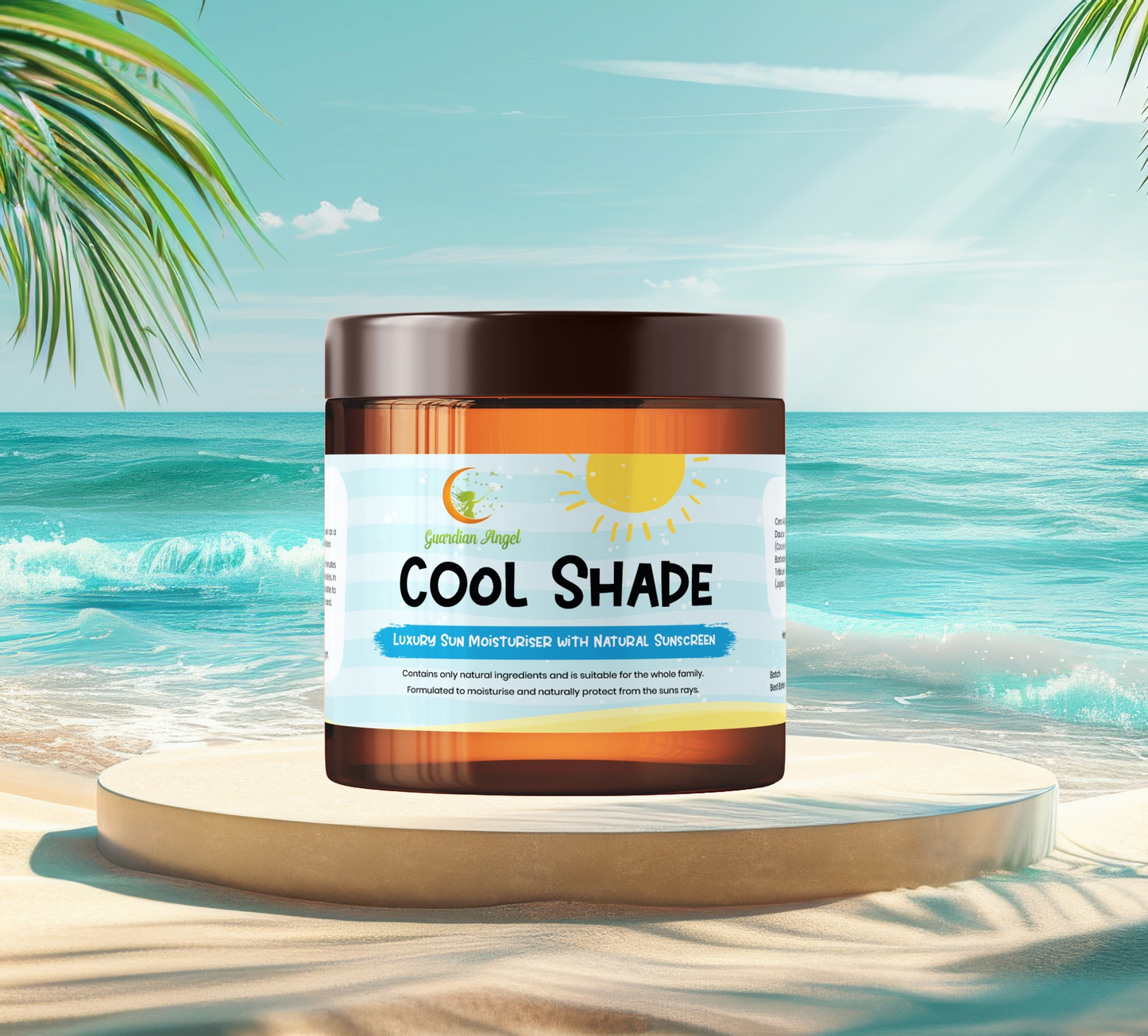 COOL SHADE Natural Mineral Sun Cream - Naturally Protect and Care
