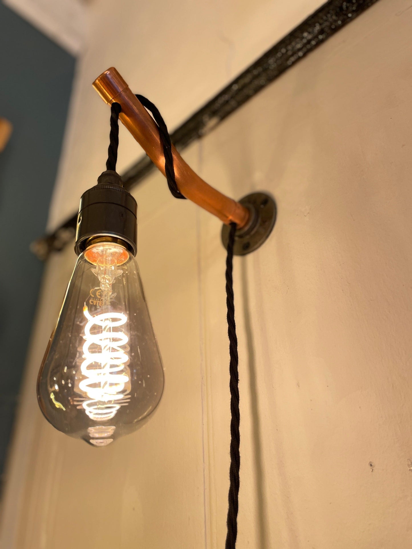 Copper Wall Light
