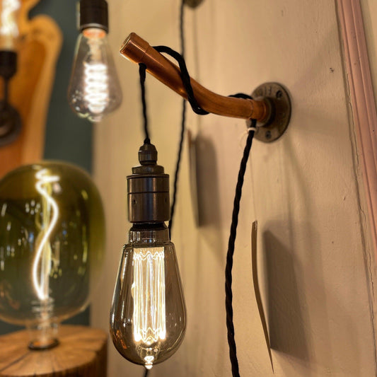 Copper Wall Light